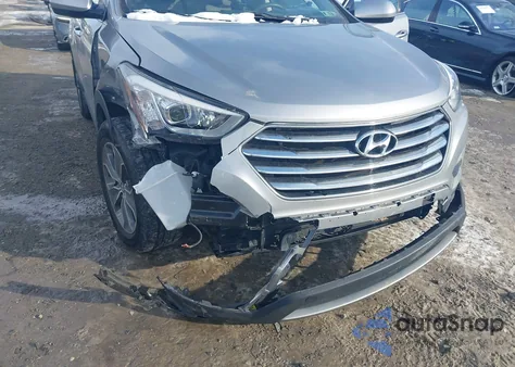 2016 Hyundai Santa Fe Se from USA, damaged, VIN KM8SMDHF5GU161388